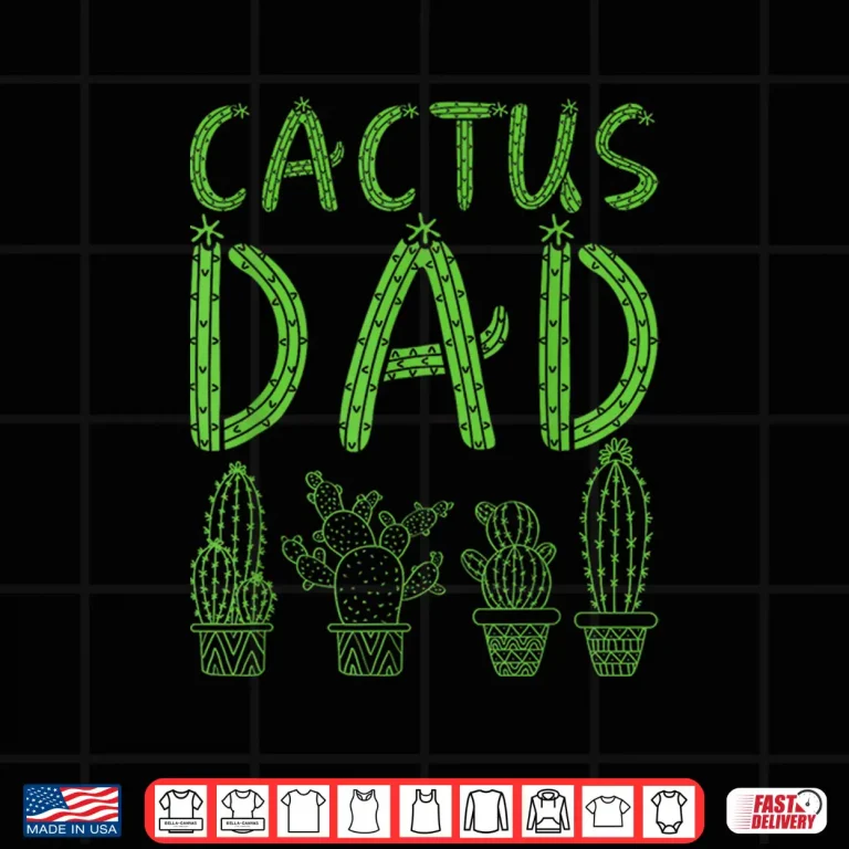 Design Cactus Succulent Gardening Cacti Professional Graphic Shirt
