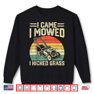 Garden Plant Lover Funny Lawn Mowing Vintage Graphic Shirt 2 Sweatshirt Garden Plant Lover Funny Lawn Mowing Vintage Graphic Shirt