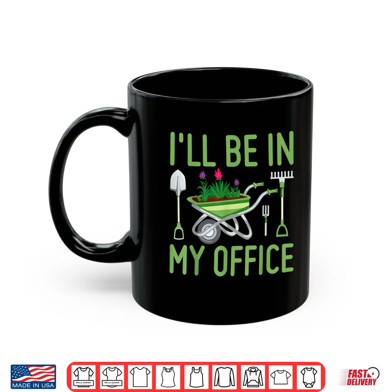 Ill Be In My Office Funny Gardener Lifestyle Graphic Shirt Ill Be In My Office Funny Gardener Lifestyle Graphic Shirt