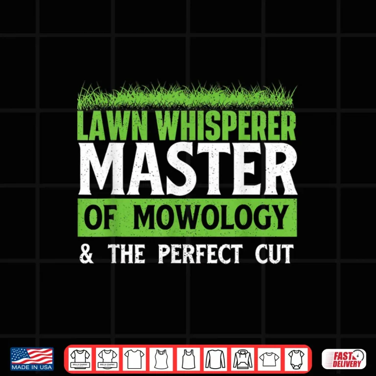 Design Lawn Whisperer Landscaper Groundskeeper Professional Shirt