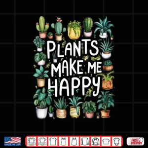 Design Plant Lover Gardener Monstera Succulent Aesthetic Shirt