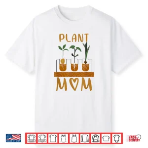 Plant Mom Professional Botanical Identity Minimalist Shirt