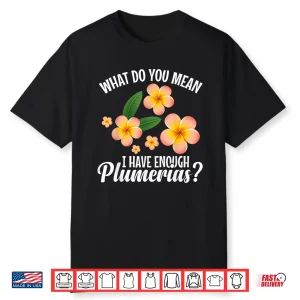 Plumeria Flower Lover Gardener Botanical Seeds Graphic Shirt