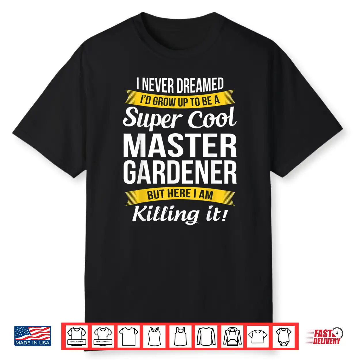 Super Cool Master Gardener Professional Achievement Shirt Super Cool Master Gardener Professional Achievement Shirt