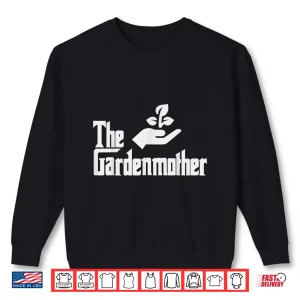 Sweatshirt The Gardenmother Gardener Gardening Motherhood Graphic Shirt