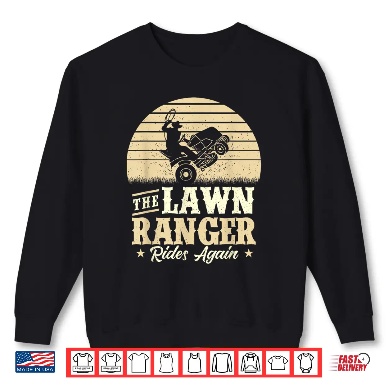 The Lawn Ranger Rides Again Mower Professional Identity Shirt The Lawn Ranger Rides Again Mower Professional Identity Shirt