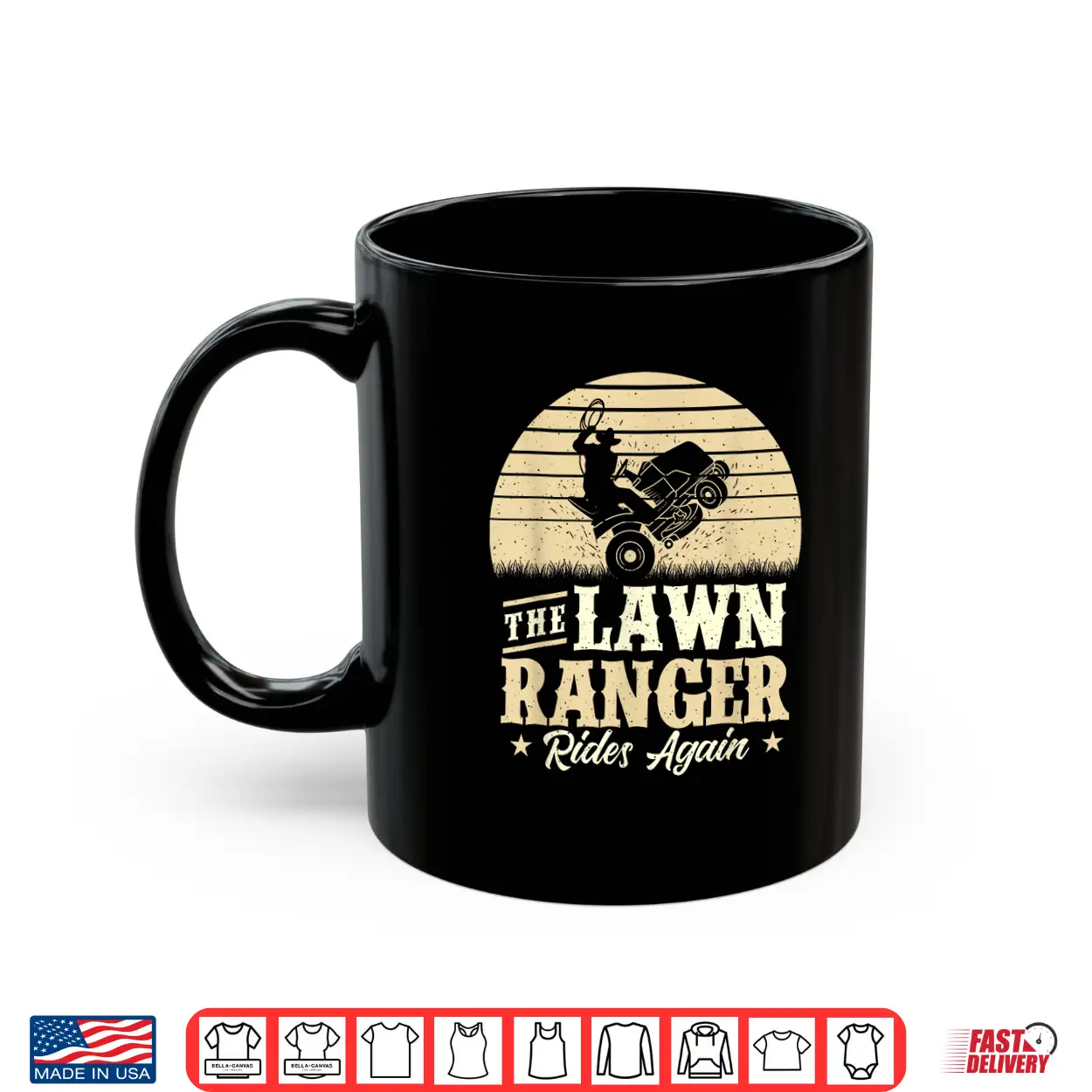 The Lawn Ranger Rides Again Mower Professional Identity Shirt The Lawn Ranger Rides Again Mower Professional Identity Shirt