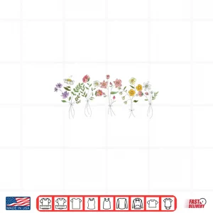 Design Vintage Inspired Botanical Naturalist Floral Graphic Shirt