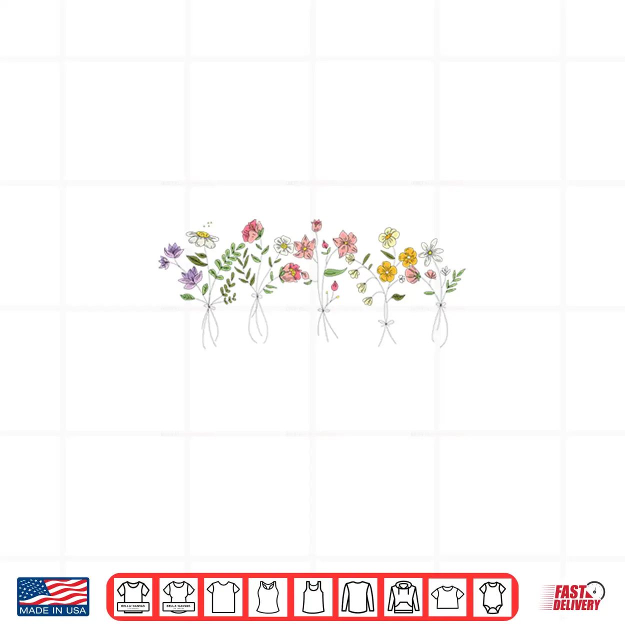 Vintage Inspired Botanical Naturalist Floral Graphic Shirt