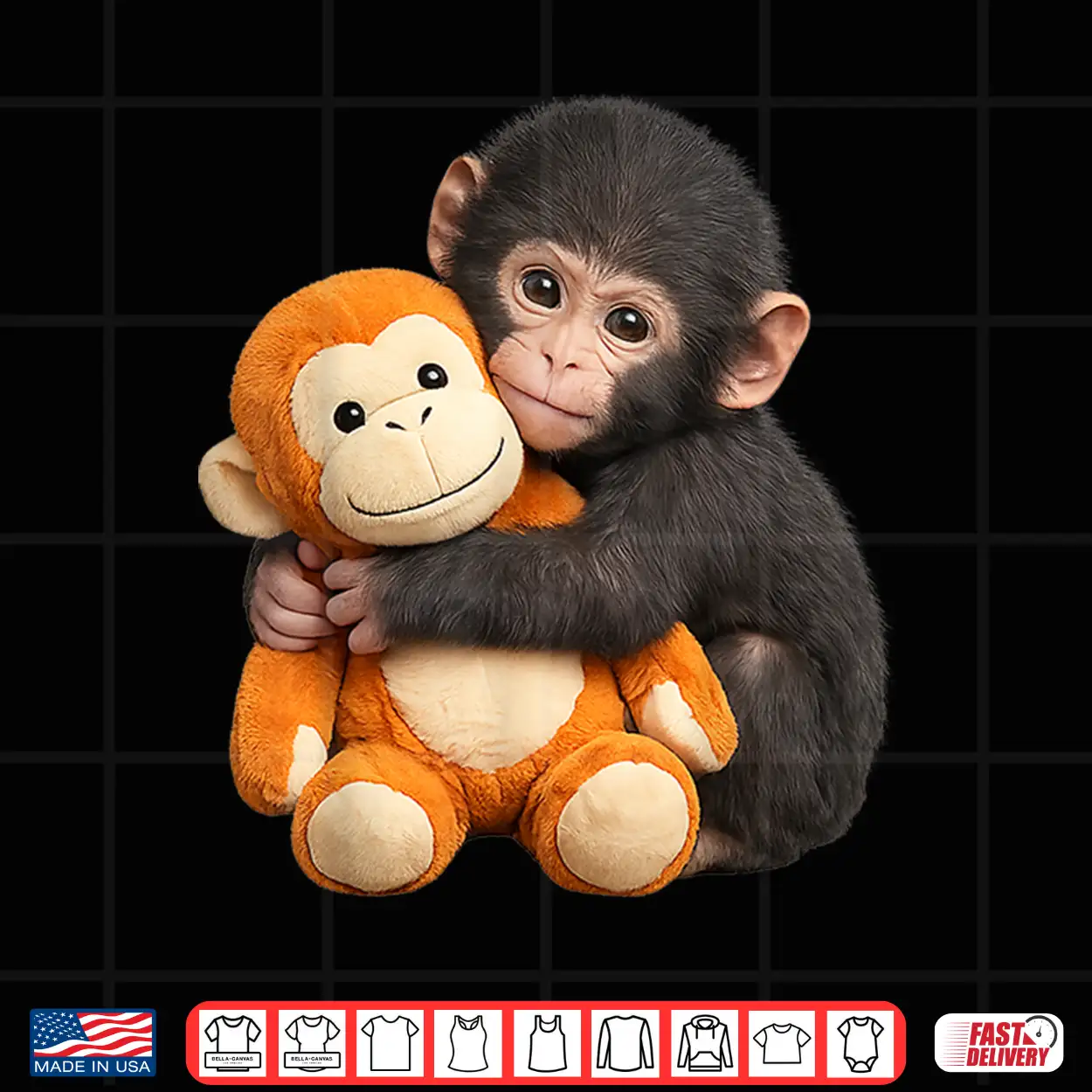 Baby Monkey Punch Team Punch Cute Animal Lover Shirt Baby Monkey Punch Team Punch Cute Animal Lover Shirt