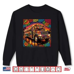 Diablo Rojo Bus Mola Art Panama Cultural Design Shirt 2 Sweatshirt Diablo Rojo Bus Mola Art Panama Cultural Design Shirt