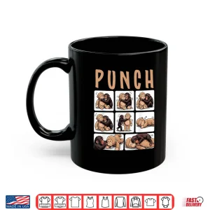 Mug Cute Monkey Punch Viral Internet Character Aesthetic Shirt