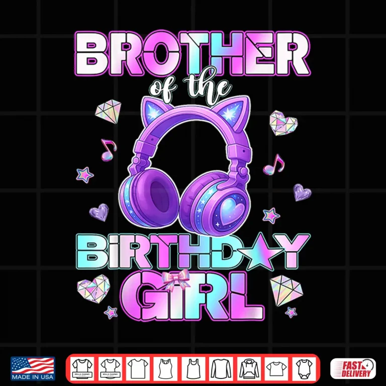 Brother Of The K Pop Birthday Korean Music Lover Shirt 4 Design Brother Of The K Pop Birthday Korean Music Lover Shirt