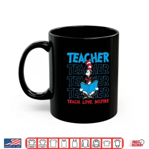 Mug Dr Seuss Cat In The Hat Teacher Professional Graphic Shirt