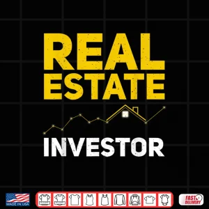 Design Funny Real Estate Investor Professional Career Graphic Shirt