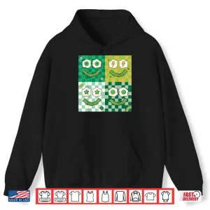 Hoodie Green Smile Face Eggs And Bacon Ham Breakfast Graphic Shirt
