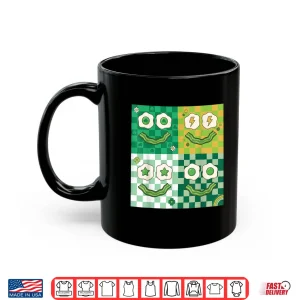 Mug Green Smile Face Eggs And Bacon Ham Breakfast Graphic Shirt