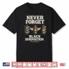 Never Forget Black Innovation Traffic Signal History Shirt