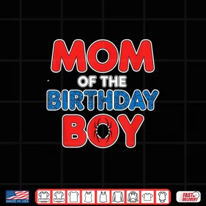 Mom Of The Birthday Boy Spider Party Identity Graphic Shirt 4 Design Mom Of The Birthday Boy Spider Party Identity Graphic Shirt