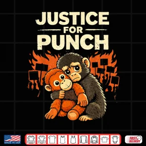 Justice For Punch The Monkey Viral Internet Meme Shirt 4 Design Justice For Punch The Monkey Viral Internet Meme Shirt