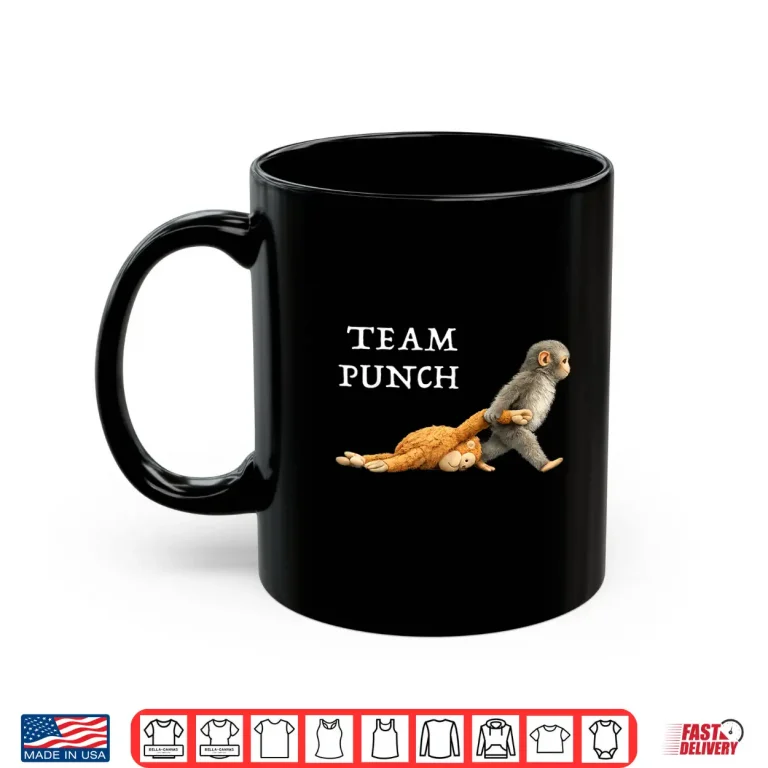 Mug Team Punch Viral Internet Meme Character Graphic Shirt
