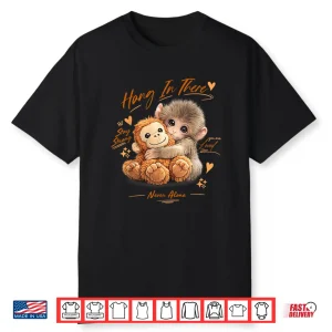 Adorable Cute Baby Monkey Viral Internet Aesthetic Shirt