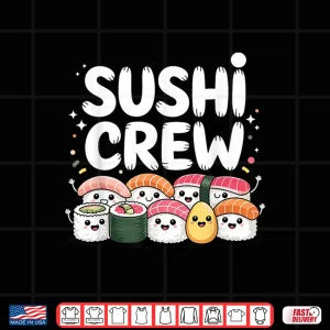 Funny Sushi Art Japanese Foodie Professional Graphic Shirt 2 Design Funny Sushi Art Japanese Foodie Professional Graphic Shirt