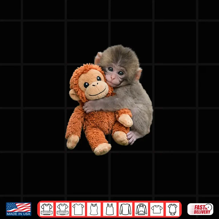 Punch Baby Monkey Cute Fun Gift Animal Lovers Shirt 3 Design Punch Baby Monkey Cute Fun Gift Animal Lovers Shirt