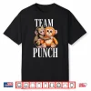 Team Punch Cute Baby Monkey Viral Graphic Design Shirt