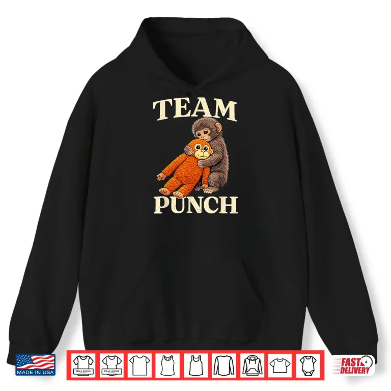 Hoodie Retro Cute Monkey Punch Ultimately I Have To Be Brave Shirt