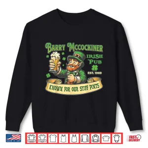 Sweatshirt Barry Mccockiner Mcconconner Irish Pub Funny Saint Patricks Shirt
