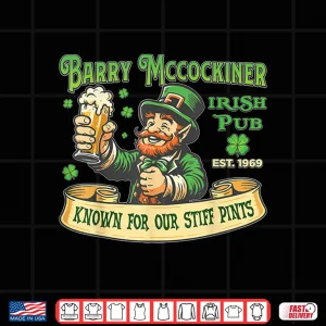 Design Barry Mccockiner Mcconconner Irish Pub Funny Saint Patricks Shirt