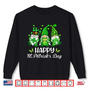 Sweatshirt Happy Saint Patricks Day Gnome Shamrock Saint Patrick Irish Shirt