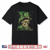 Skeleton Skull Saint Paddys Shamrock Saint Patricks Day Shirt