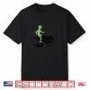 Alien Lawnmower Landscaper Ufo Lawn Mowing Aesthetic Shirt