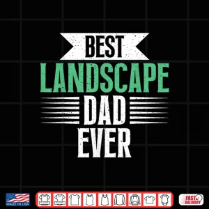 Design Best Landscape Fatherhood Professional Identity Statement Shirt