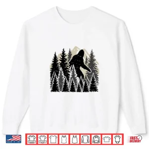Sweatshirt Bigfoot Sasquatch Trip Hiking Lovers Professional Graphic Shirt