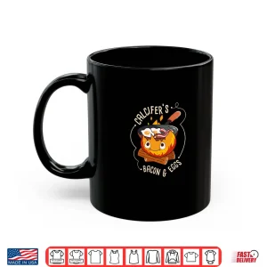 Mug Calcifers Bacon And Egg Camping Cooking Professional Design Shirt