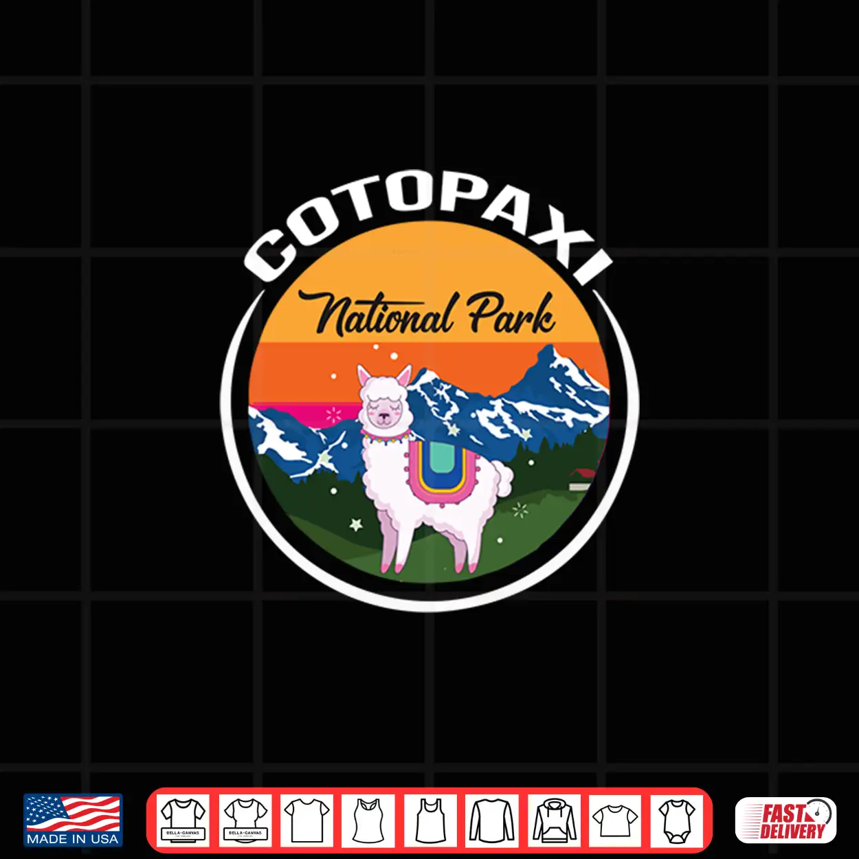 Cotopaxi Souvenir National Park Ecuador Llama Nature Hiking Shirt Cotopaxi Souvenir National Park Ecuador Llama Nature Hiking Shirt