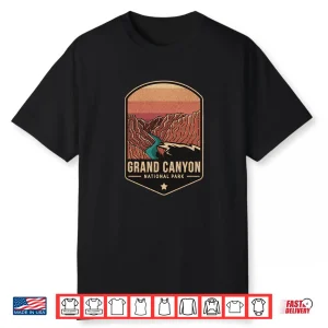 Grand Canyon National Park Merchandise Hiking Graphic Shirt