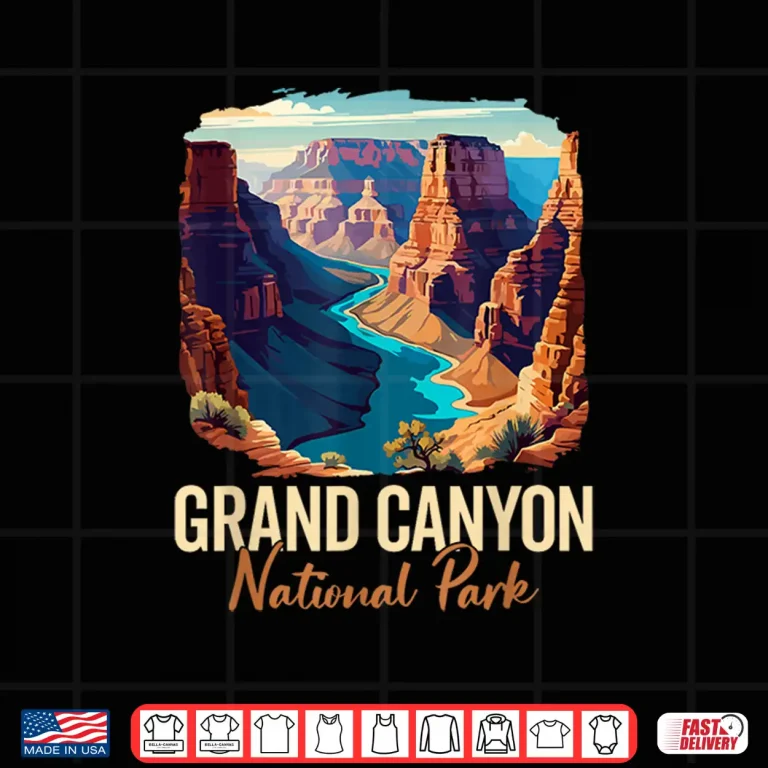 Design Grand Canyon National Park Hiking Souvenir Adventure Shirt