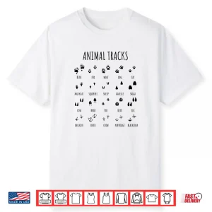 Nature Explorer Animal Tracks Professional Camping Hiking Shirt