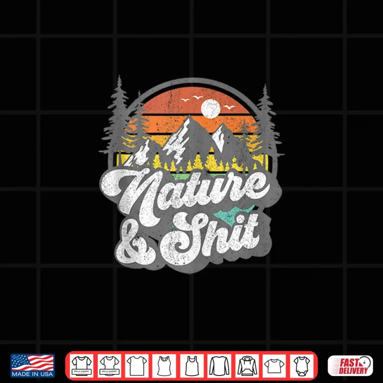 Design Nature And Things Funny Hiking Camping Hiker Camper Shirt