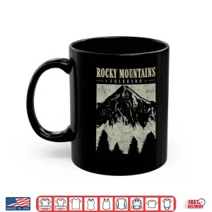 Retro Rocky Mountains National Park Colorado Vintage Hiking Shirt 3 Mug Retro Rocky Mountains National Park Colorado Vintage Hiking Shirt