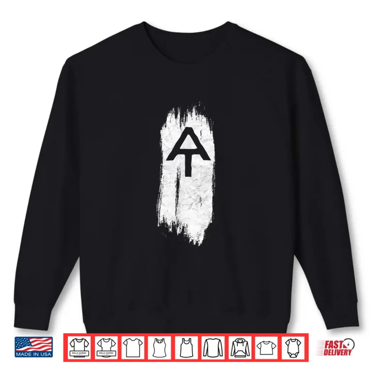 Sweatshirt White Blaze Appalachian Trail Minimalist Hiking Retro Shirt