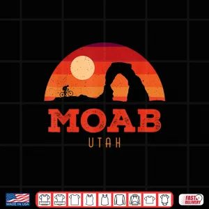 Vintage Utah National Parks Moab Mighty Five Souvenir Shirt 3 Design Vintage Utah National Parks Moab Mighty Five Souvenir Shirt