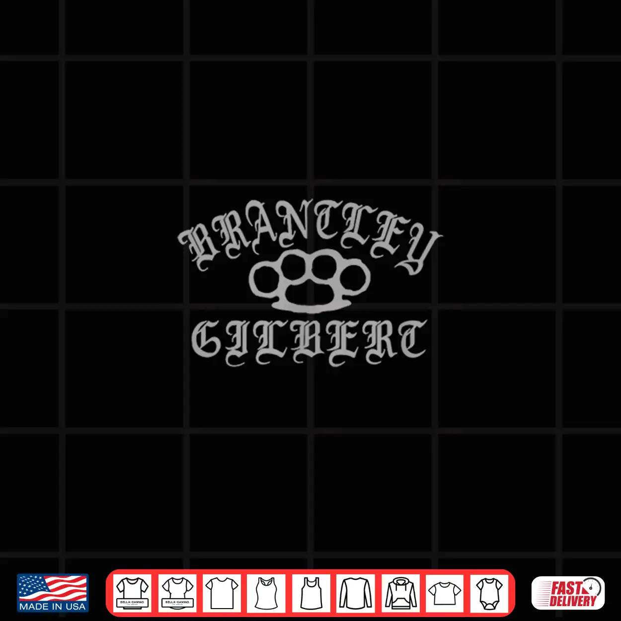 Brantley Gilbert Knuckles Shirt Brantley Gilbert Knuckles Shirt