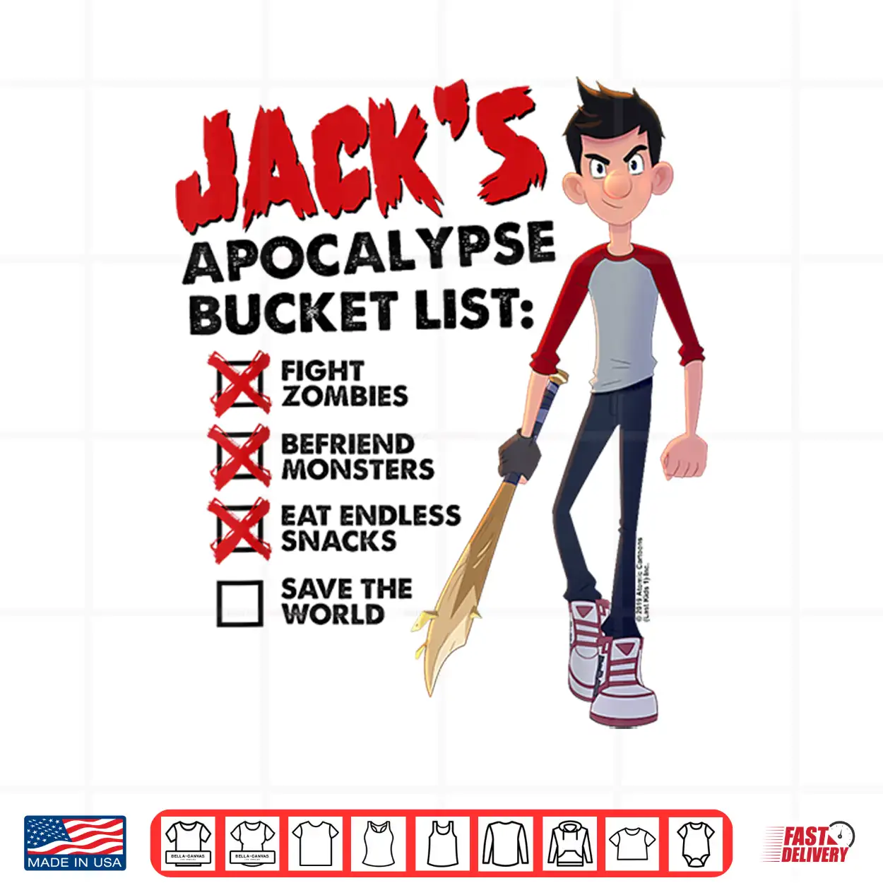 Jack’S Apocalypse Bucket List Shirt Jack’S Apocalypse Bucket List Shirt