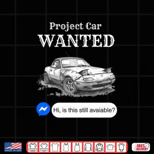 Design Project Car Wanted Premium Tri Blend Shirt