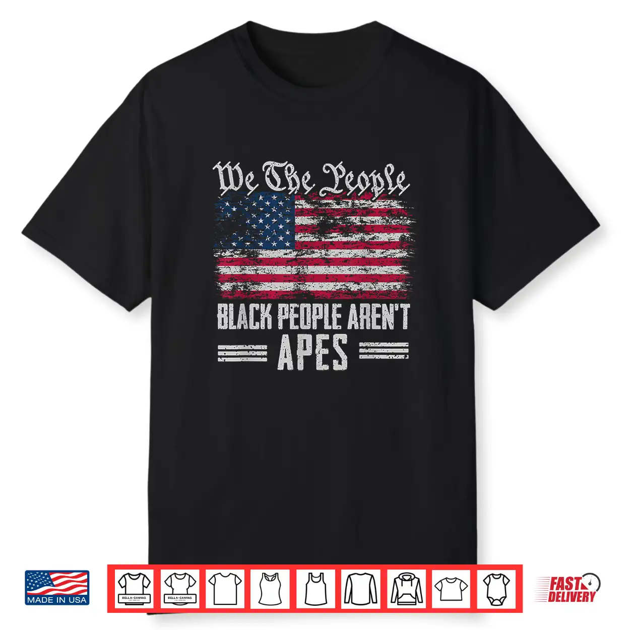 We The People Black People Aren’T Apes Shirt We The People Black People Aren’T Apes Shirt